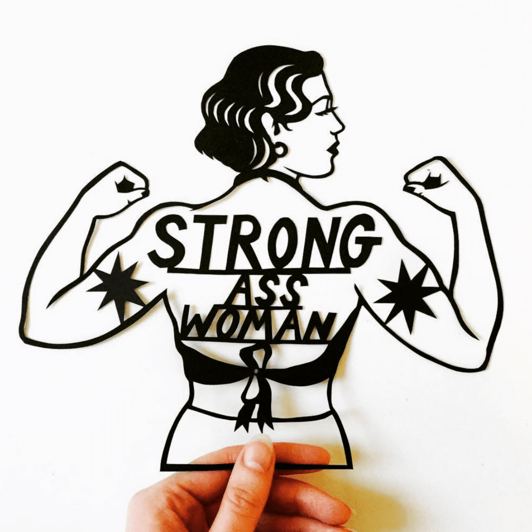 strong woman