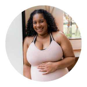 prenatal fitness client