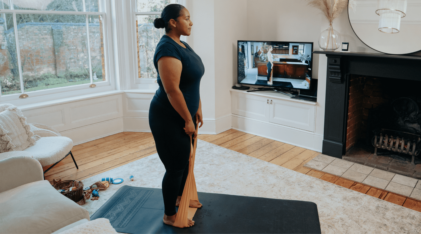 women exercising when trying to conceive